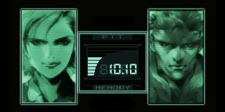 A shot of the Codec frequency in Metal Gear Solid: Integral